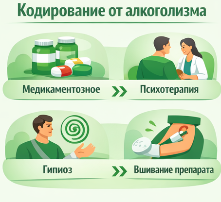 кодирование от алкоголизма в Павлово Санати